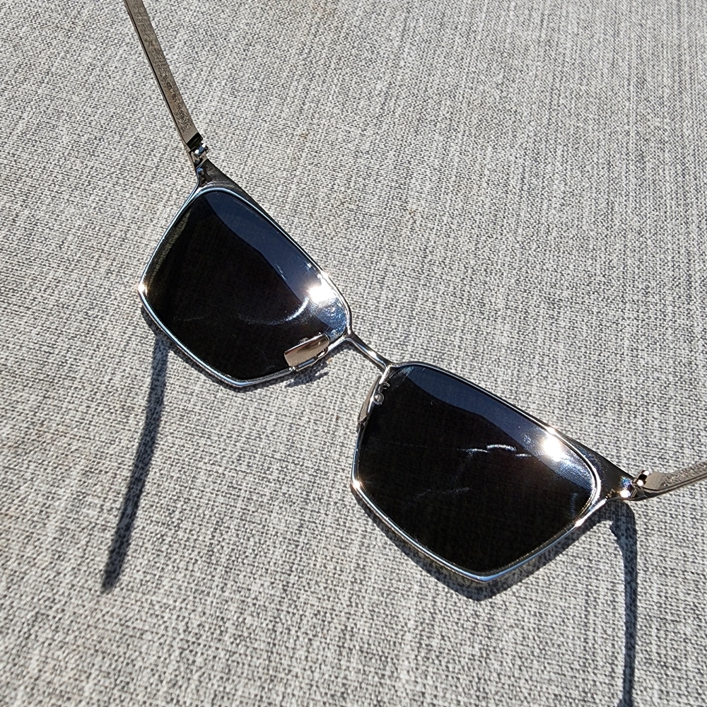 NWOT Saint Laurent SL 429 Sunglasses - Black/Silver - Picture 5 of 7